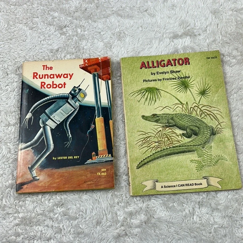 Vintage 60s 70s Softcover Chapter Book lot - bundle of 6